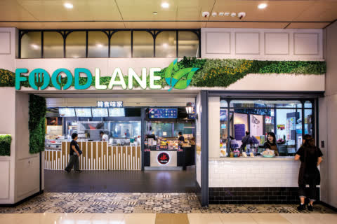 Link REIT TKO Market is directly connected to a cooked food area. Link REIT TKO Market is directly connected to a cooked food area.