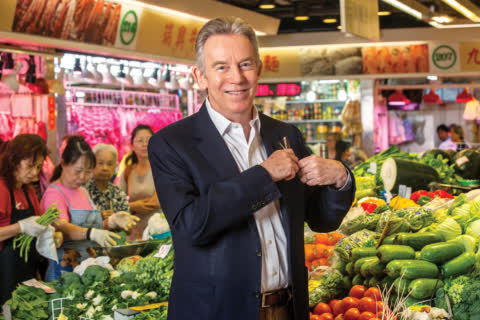 Link REIT’s former Chairman Nicholas Sallnow-Smith explains how a thriving market benefits the community. Link REIT’s former Chairman Nicholas Sallnow-Smith explains how a thriving market benefits the community.